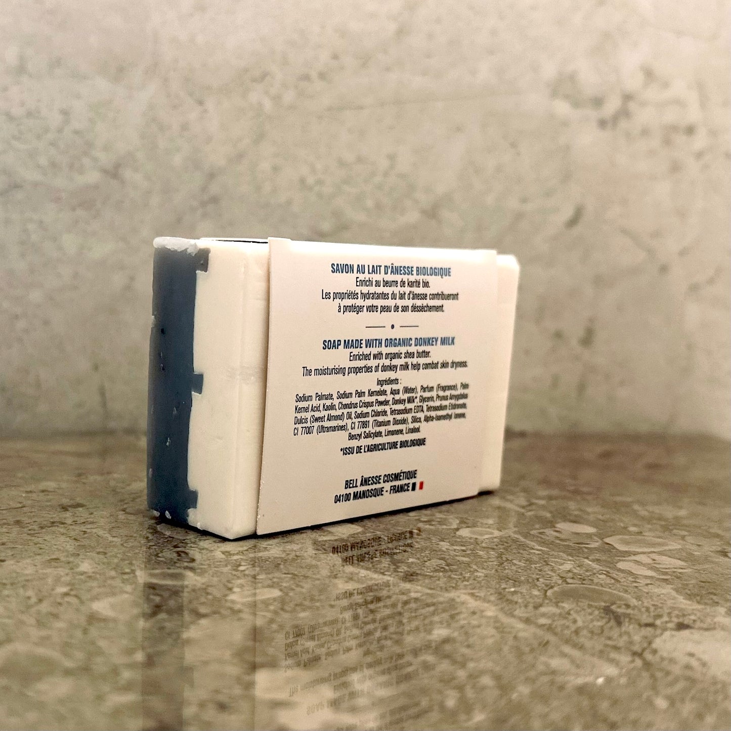 Dubbelverkande Tvål med Bomullsblomma & Åsnemjölk – Exfolierande