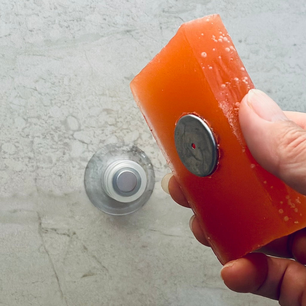 Magnetisk Tvålhållare med Sugpropp