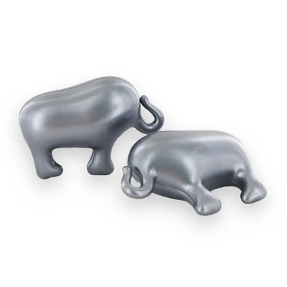 Badkulor Grå Elefant, Kokos Doft