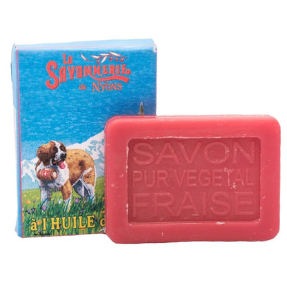 Jordgubb, Fransk Gäst Tvål- La Savonnerie de Nyons