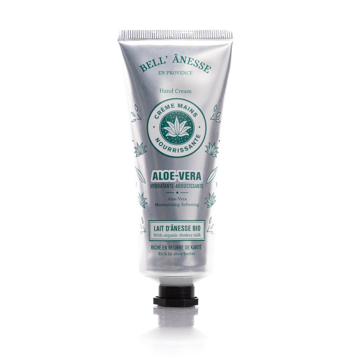 Handkräm med Ekologisk Åsnemjölk & Aloe Vera 75 ml – Närande & Mjukgörande