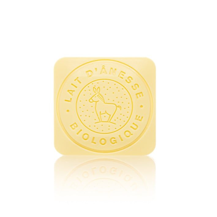 Ekologisk Åsnemjölktvål Citron 110 g – Naturlig och Mild från Provence, Frankrike