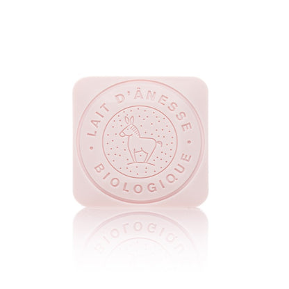 Ekologisk Åsnemjölktvål Ros 110 g – Naturlig och Mild från Provence, Frankrike