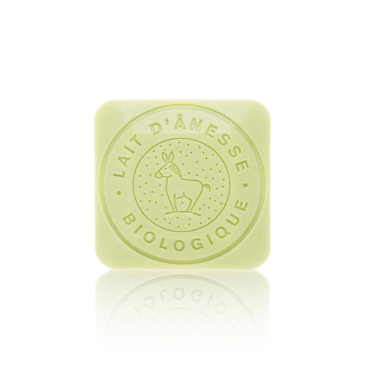 Ekologisk Åsnemjölktvål Verbena 110 g – Naturlig och Mild från Provence, Frankrike (6-pack)