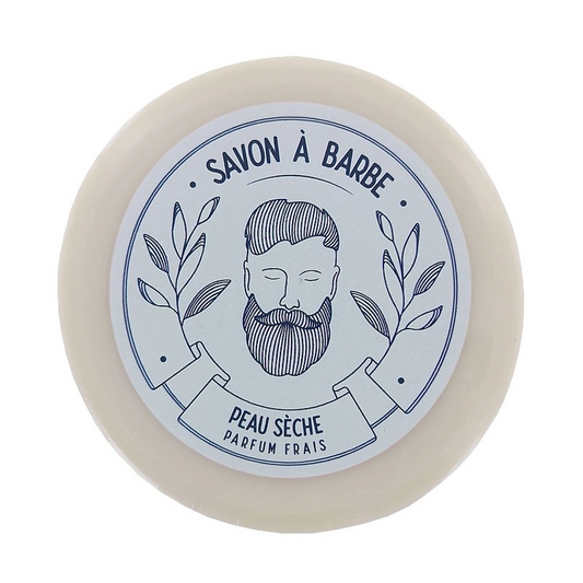 Skäggtvål för Torr Hud – Fräsch Doft (80 g)