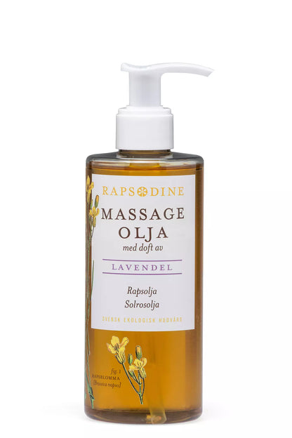 Rapsodine Massageolja – Lavendel 250 ml